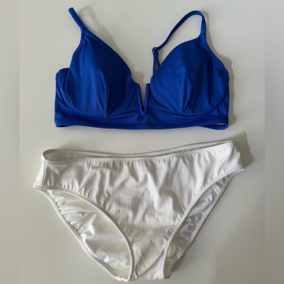 Shade & Shore mix and match 2 piece bikini 36D top Medium bottom - Picture 1 of 6